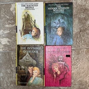 Vintage Nancy Drew Mystery Collection Coffee Table Books